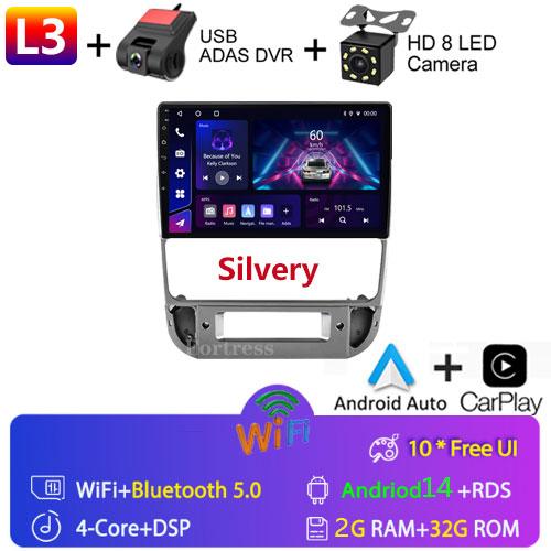 Fortress Android 14 For Peugeot 406 1994 - 2005 Autoradio Multimedia Radio Carplay Car Stereo GPS Navigation Head Unit Auto WIFI