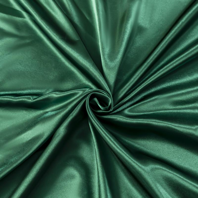 Cross-border foreign trade simulation silk sheet pillowcase solid color European and American pocket pillow wholesale pair of ice silk quilt