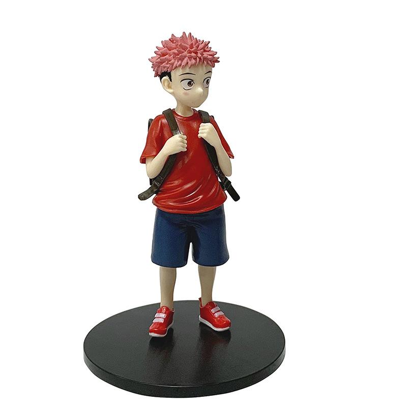 Anime Figure Jujutsu Kaisen Itadori Yuji Fushiguro Megumi Standing Model Toy Gift Collection Action Figure PVC Doll