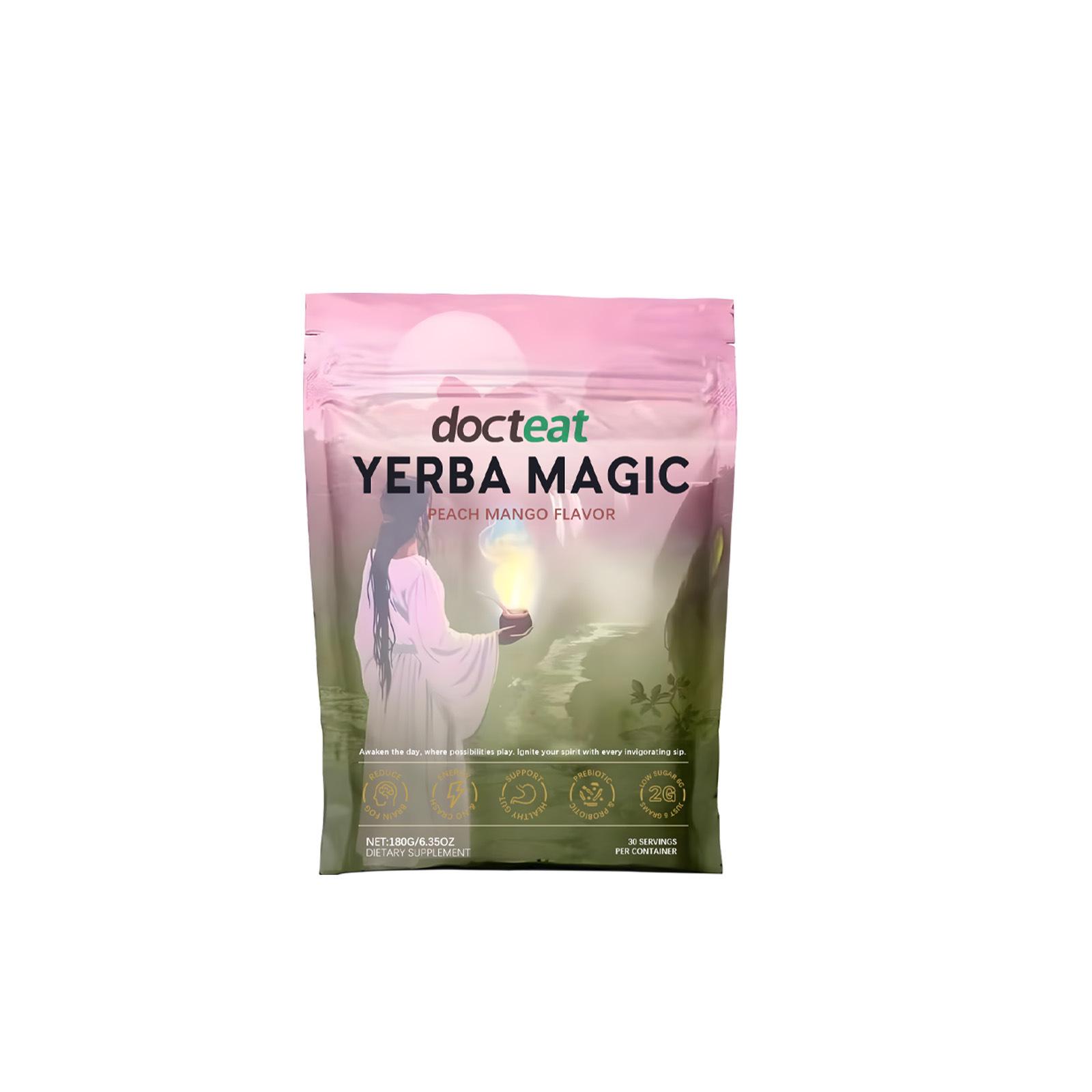 Docteat Yerba Magic Peach Mango Tea