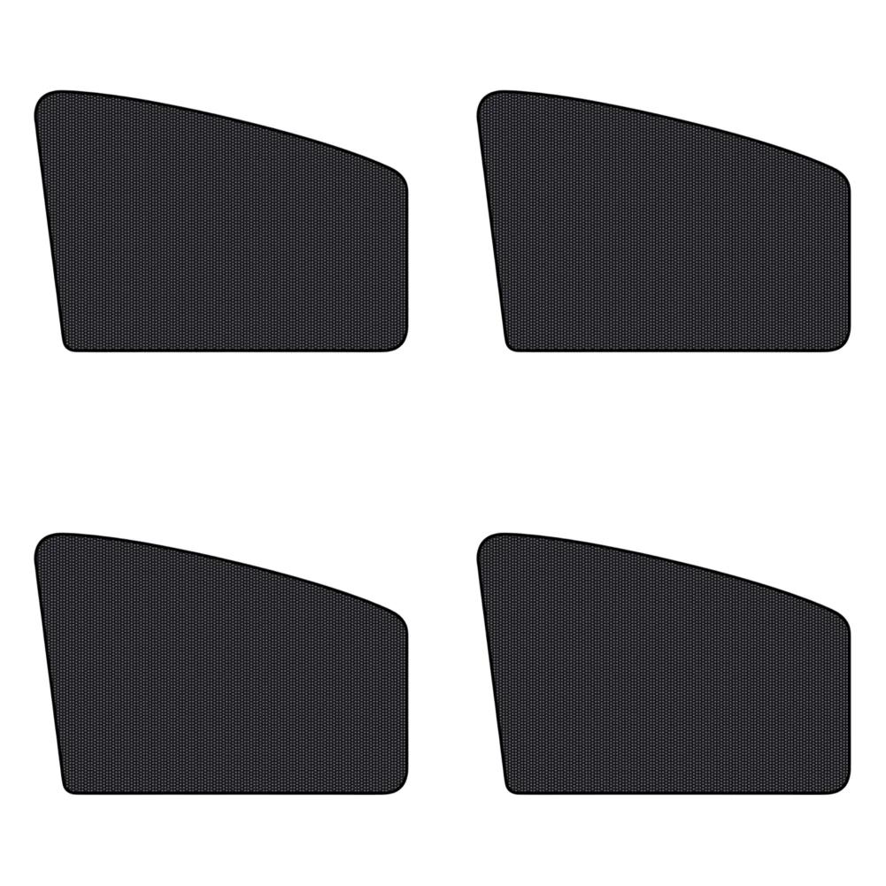 Magnetic Car Sun Shade UV Protection Curtain Side Window Sunshade Mesh 5D Carbon Mesh Protection Film For Cars SUVs MPV