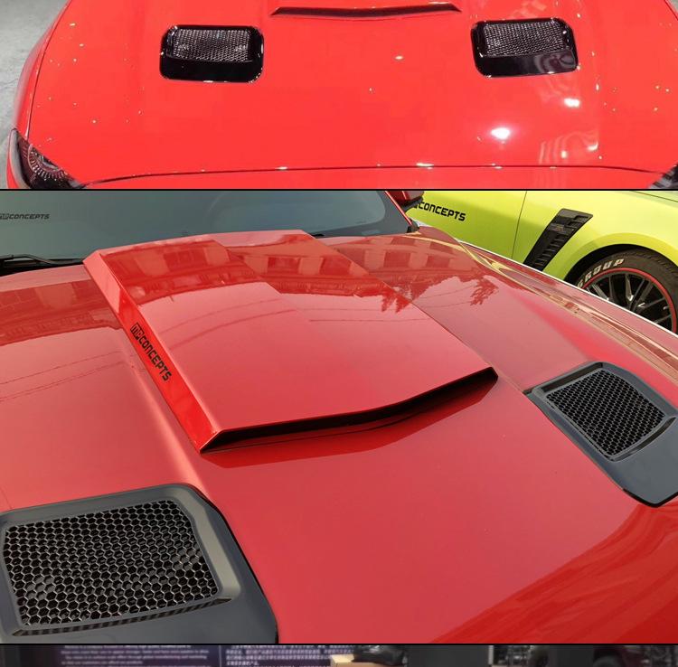 18-23 Ford Mustang Sequential Knight Rider Hood Lights with Remote Control