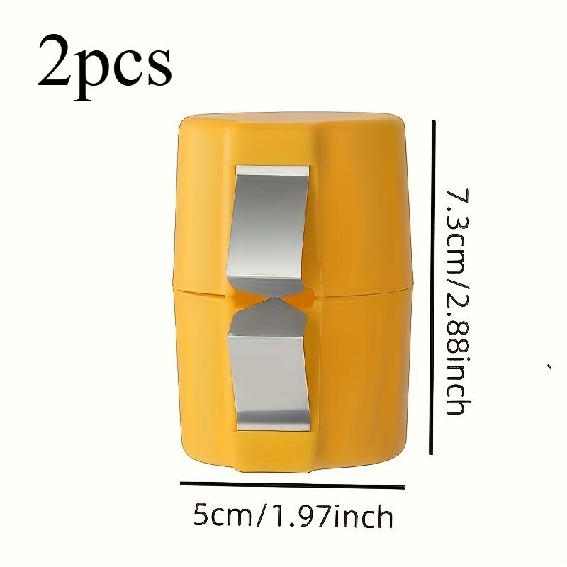 

2-Pc Egg Separator & Sheller | Manual Tool for Home Chefs | BPA/Lead Free & Dishwasher-Safe | Ideal Cooking Gift жёлтый