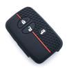 Silicone Car Remote Key Case For Toyota Aqua Rav4 Land Cruiser Camry Prado Corolla Prius Cover Keyless Remote Fob 2013 2014