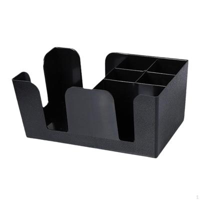 Bar Organizer, Tool Holder, Coffee Station Refillable, Napkins and Straw Holder