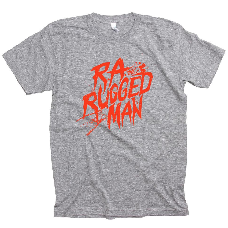 R.A. The Rugged Man Logo T-Shirt Grey XXL