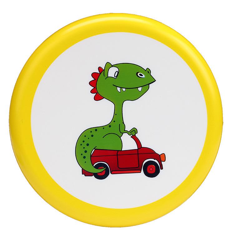 

Recyclable Youth Cartoon Soft Frisbee: Safe Outdoor Flying Disc for Parent-Child Fitness and Fun