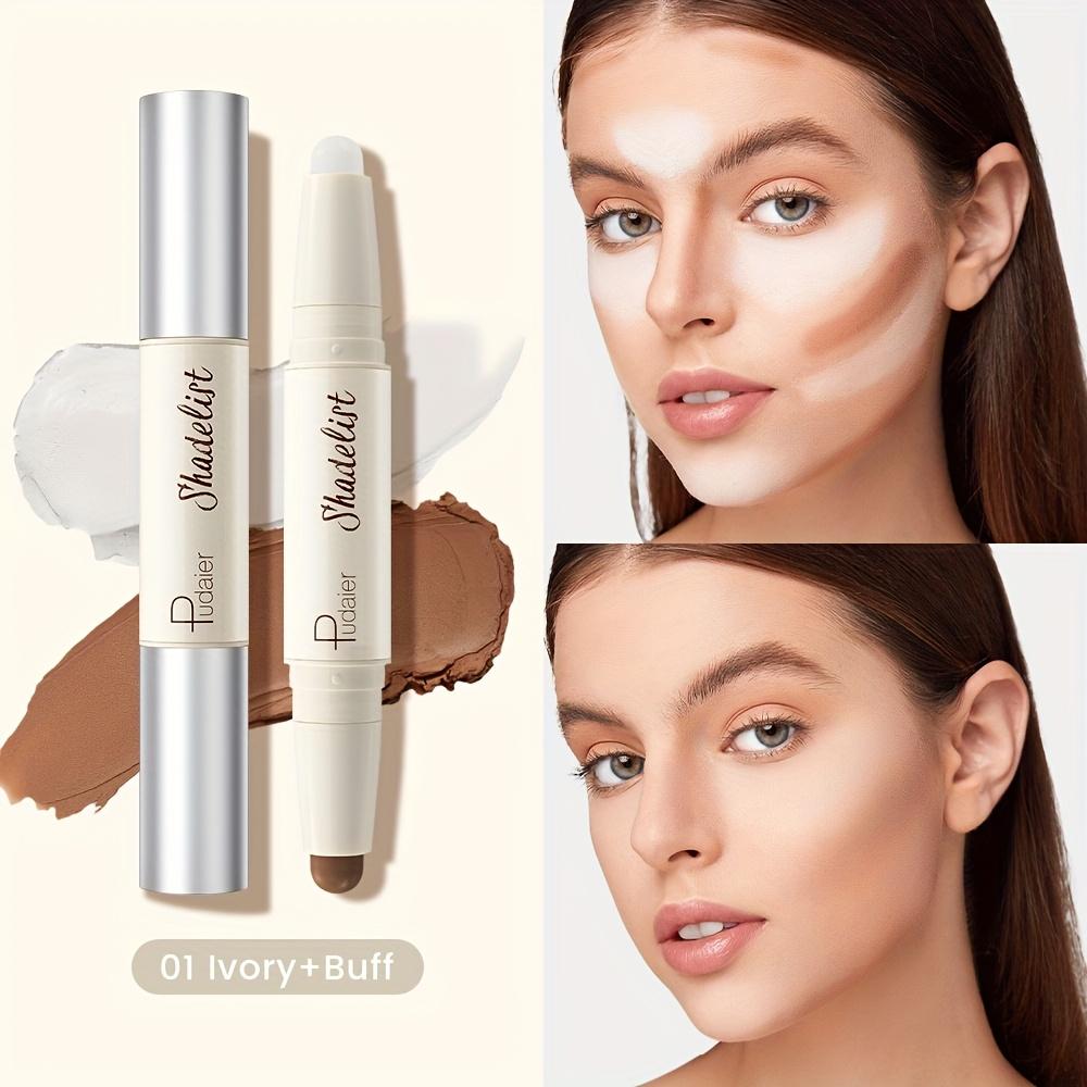 

Double Ended Multi Function Contour Stick Long Lasting Highlight & Define for A Three Dimensional Nose Bridge Shadow, Waterproof Foundation 01