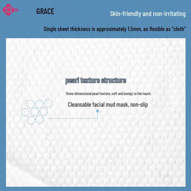Grace Disposable Cotton Pearl-Texture Towels