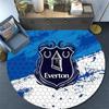 Everton Football Club,Round Area Rug,Carpet Rug for Living Room Bedroom Sofa Playroom Decor,Non-slip Floor Mat