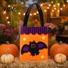 Non-woven Halloween Totes Candy Bag Cute Pumpkin Ghost Tote for Kids Spooky Festive Party Favor Cartoon Pattern Treat Bag Party Trick or Bags