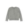 Girls Long Sleeve Knit Cardigan Solid Color Casual Kids Top