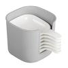 Multipurpose Condiment Containers Shatterproofs Plastic Construction Modern Designs Suitable for Daily Meals Entertaining