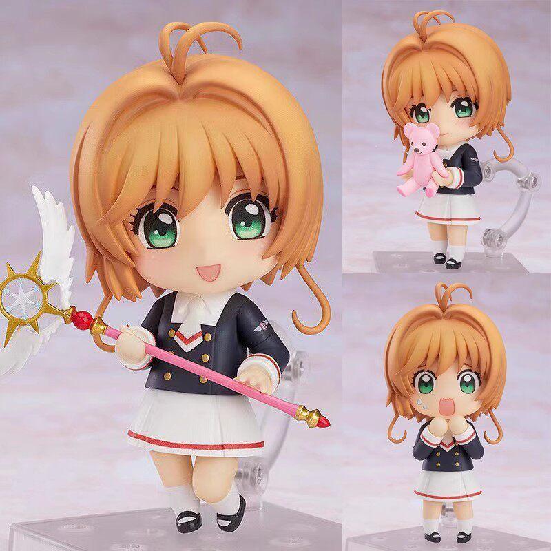 Cardcaptor Sakura Anime Figures: Tomoyo, Yuecheng Yukito, Sakura in School Uniform