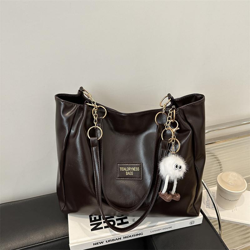 Minimalist Womens Tote Bag In Pu Material With Top Handle For Daily Use