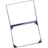 Imprinted Diploma Cover 8.5“X11” Graduation Diploma Holder Leatherette Padded Certificate Covers(Navy)