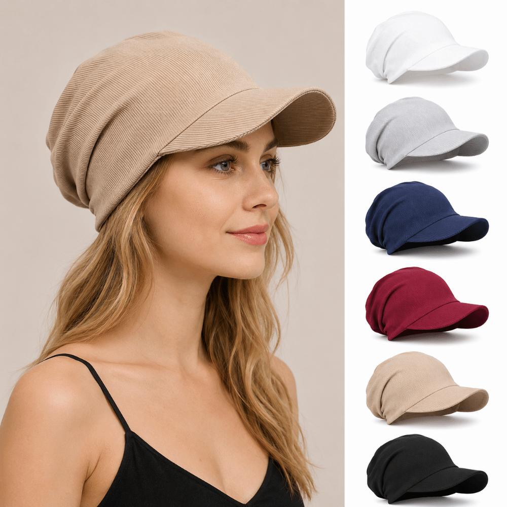 Lightweight Slouchy Visor Hat Breathable Brimmed Sun Hat Fashion Sun Protection Hat For Women