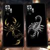 Cartoon Scorpion Phone Case Cover for Redmi 14C 10C Note 14 13 12 10 11 Pro Plus 7 8T K40 K50 Gaming Pro Plus 5G Soft Shell Bags