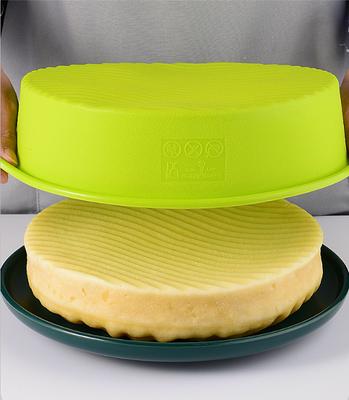 Household Circular Silicone Cake Baking Tray Baking Mold