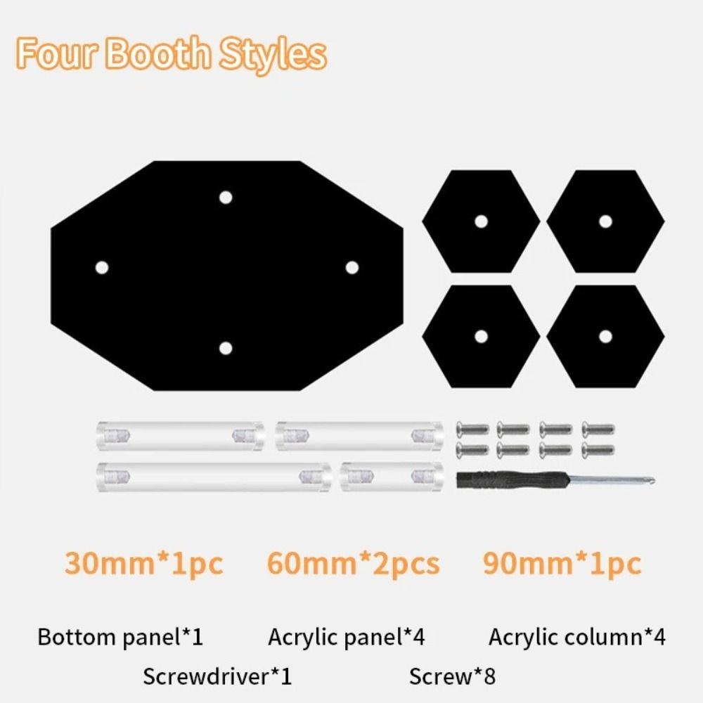 3/4/7 Position Toys Model Storage Rack Dazzling Dessert Display Stand  Office Decor