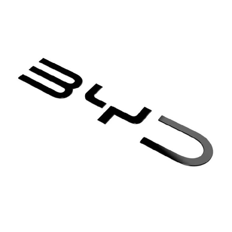 For BYD SHARK 6 2025 2026 Car Accessories ABS Rear Trunk Car Decoration With Sequin Modification