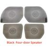 Car Upgrade Styling Four-Door Speaker Tools For Toyota Crown  Stainless Steel Cars Modification Decoration Accessories