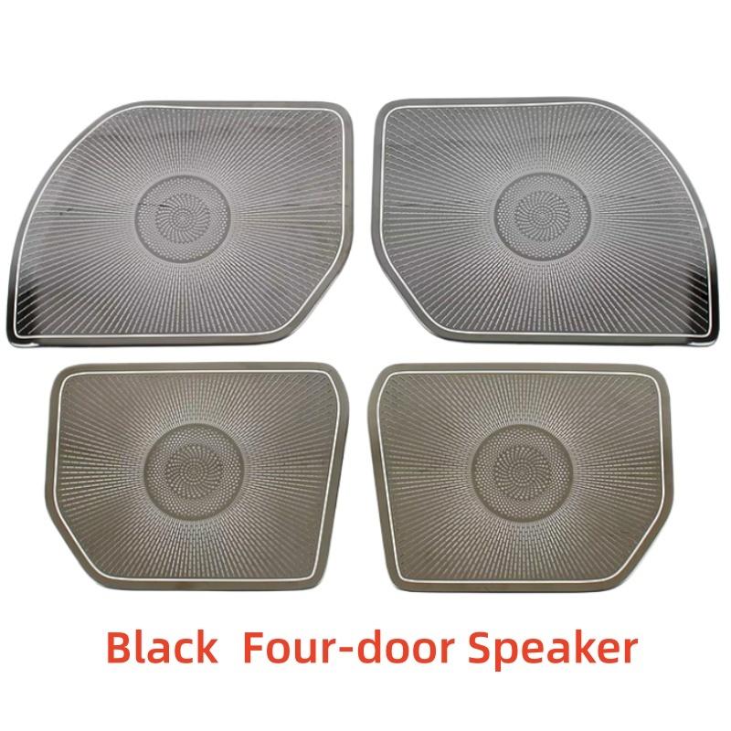 Car Upgrade Styling Four-Door Speaker Tools For Toyota Crown Stainless Steel Cars Modification Decoration Accessories