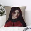 Han Sohee Cushion Cover Anti-dustmite Pillowcase Invisible Zipper Silky Short Plush Sofa Cushion Cover