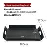 DM Rectangular PP Handled Serving & Display Tray