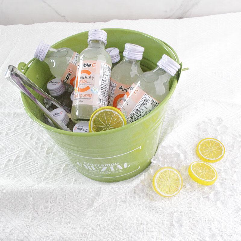 ZISIZ Creative Metal Ice Bucket