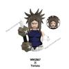 Jujutsu Kaisen Anime Bausteine Fushiguro Toji Tsukumo Yuki Hanao Choso MINI Cartoon Puzzle Bausteine Sammlung Geschenk