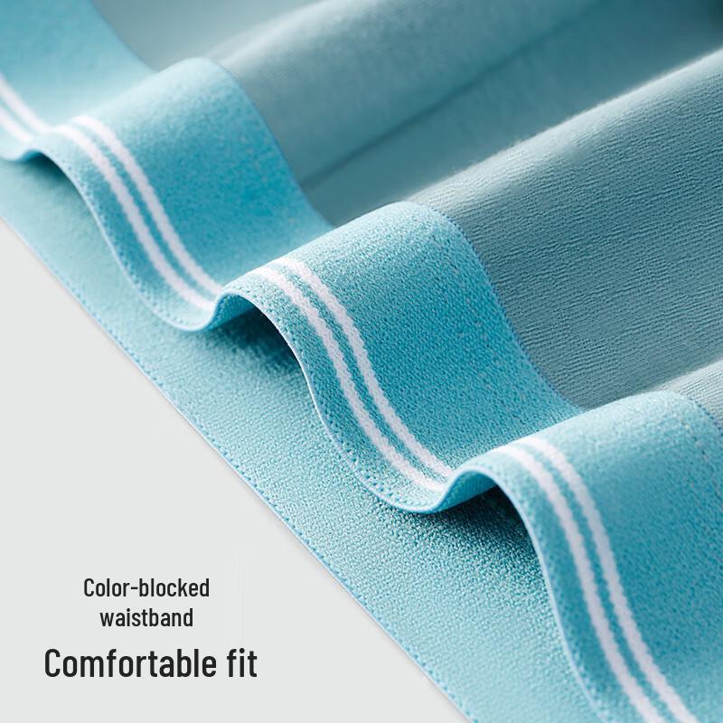 Yuzhaolin Men's Breathable Antibacterial Cotton Boxer Briefs Multipack