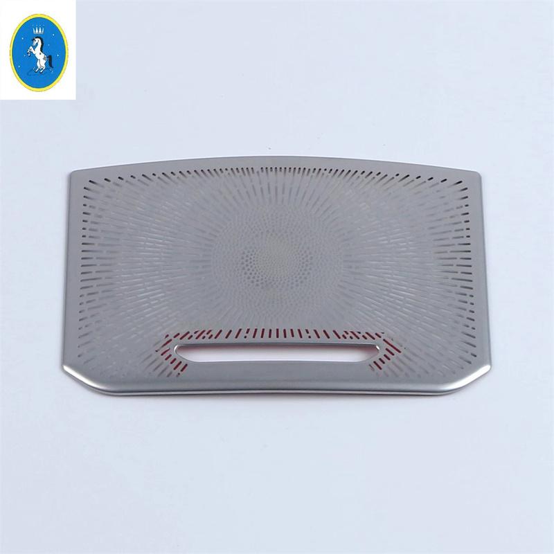 For Haval Jolion 2024 Stainless Steel Car Central Storage Storage Box Loudspeaker Panel Cover Trim Accessories