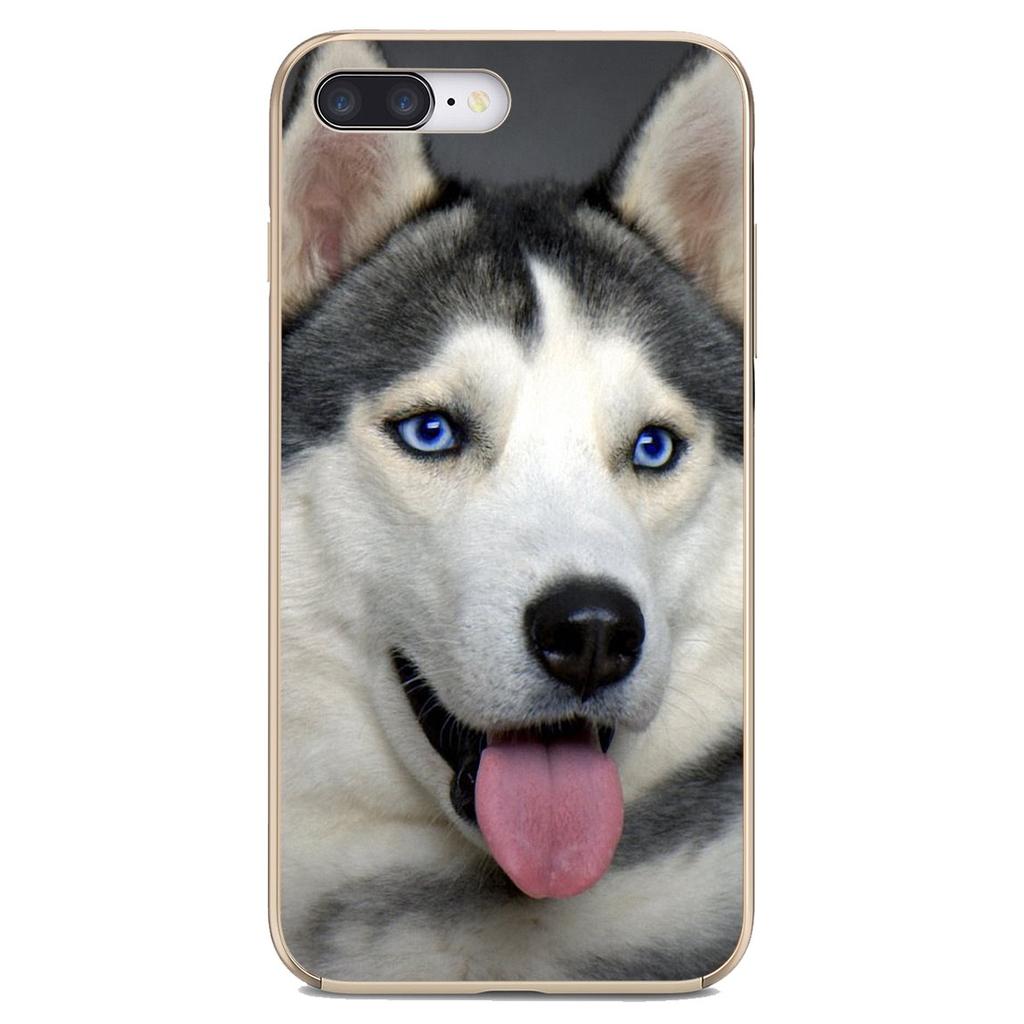For Xiaomi Mi3 Mi4 Mi5 Mi6 Mi 9 Lite 11t 10 10t 11 Lite Redmi Note Pro Ultra TPU Covers Husky Dog