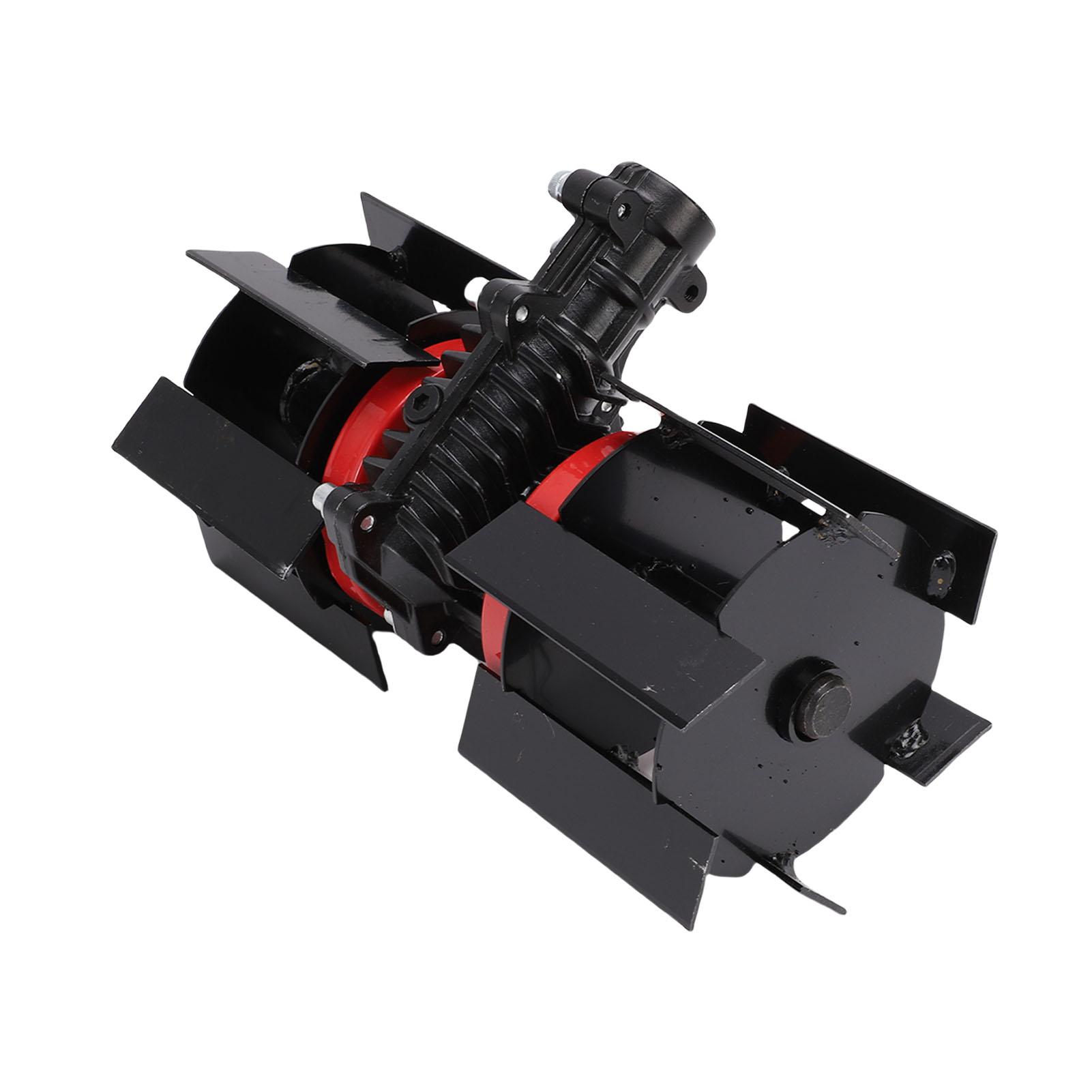 

10CM ing Wheel Aluminum Iron 7 Teeth Plowing Wheel for Loosening Soil Digging Trenches Removing s