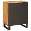 Nightstand Natural 50 x 33 x 62 cm Solid Mango Wood