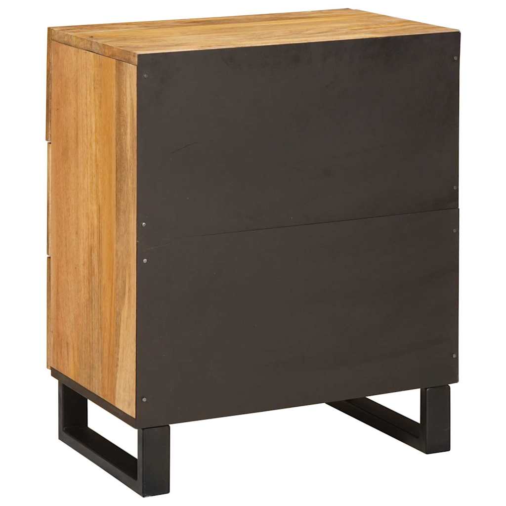 Nightstand Natural 50 x 33 x 62 cm Solid Mango Wood