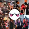 Party Prop Funny Red Eyes Clown Cosplay Halloween Light-Up LED Eyewear  Kids