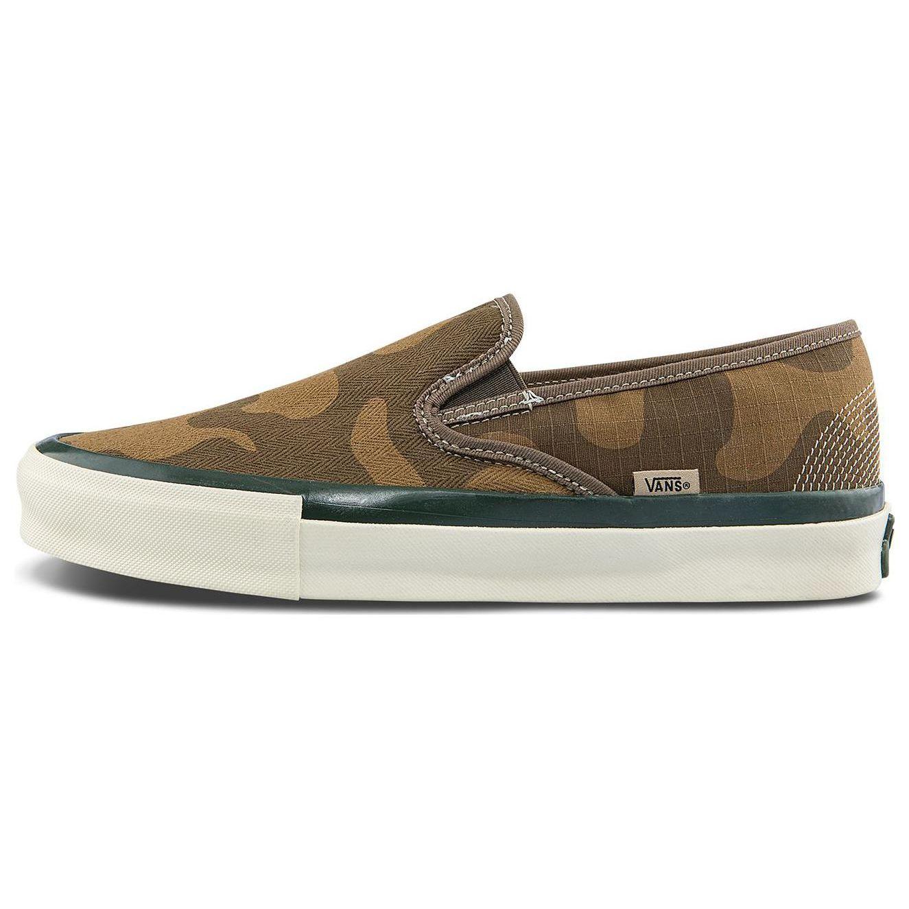 

Vans Taka Hayashi X Style 48 LX Slip-On Durable Lightweight Low-Top Skate Shoes Unisex Sneaker Brown Camouflage VN0A5FC5BRO 43