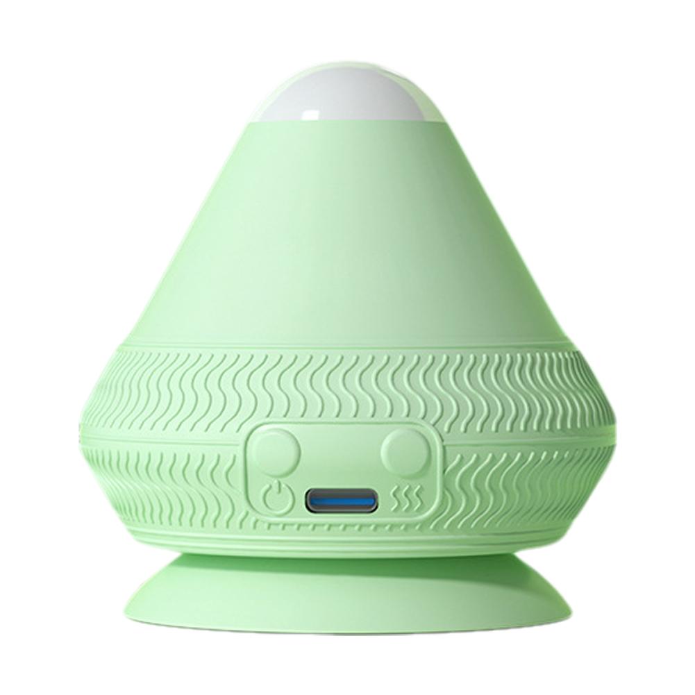 Massage Ball with Heat Rechargeable Muscle Relaxation Massager 2 Gear Temperature Myofascial Release Tool for Neck Waist Back