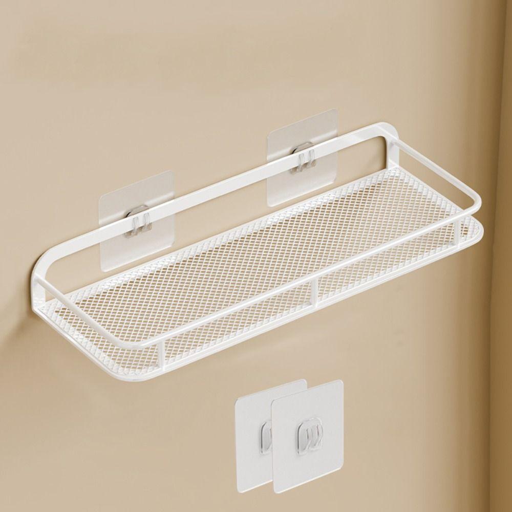 Rustproof Shower Shampoo Rack Large Capacity Cosmetic Storage Rack Kitchen