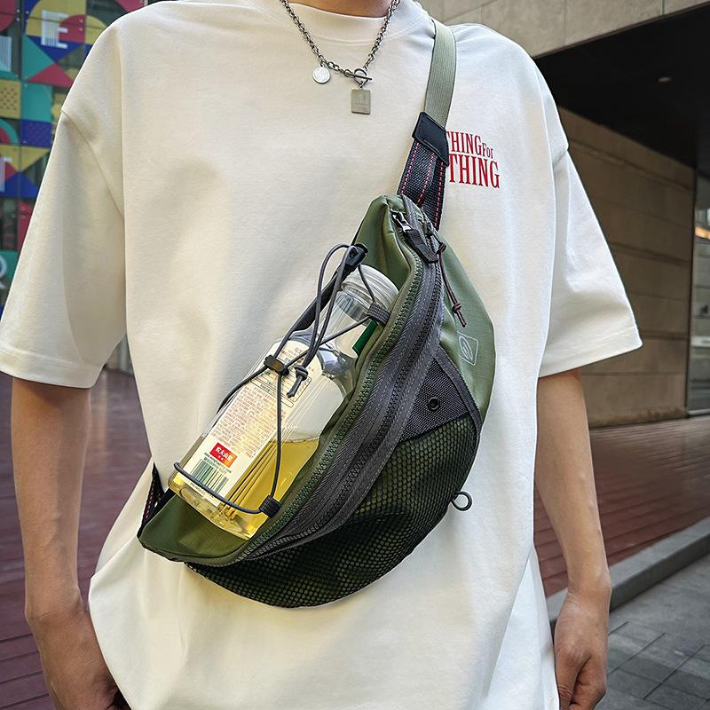 Chaoku Large Capacity New Chest Bag Outdoor Leisure Shoulder Bag for Men and Women Waterproof Travel Pocket