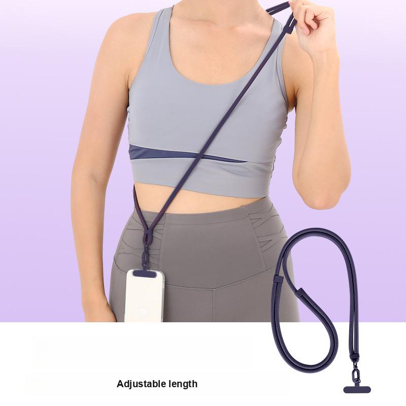 Original Multi-Function Mobile Rope Strap, Crossbody Phone Holder, Neck Lanyard, Anti-Lost Anti-Theft Long Adjustable Rope for Outdoor Use 7mm
