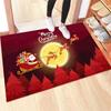 Home Christmas Front Door Porch Carpet Floor Mat Halloween Living Room Coffee Table Mat Bathroom Thick Non-slip