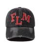 FILLUMINATE Flm Applique Denim Ball Cap - Black