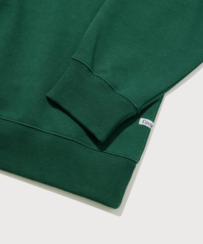 COVERNAT C Logo Sweatshirt Green
