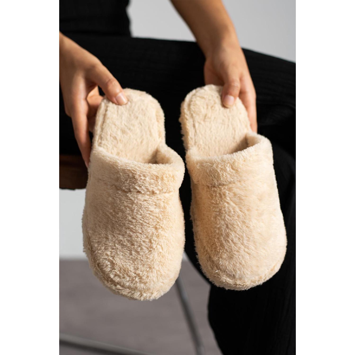 

Женские закрытые домашние тапочки Modafrato с перьями, зимние тапочки с бесшумной подошвой 37 византия