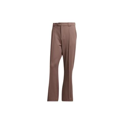 Originals Premium Ref Pants Solid Color Logo Embroidered Knitted Sports Pants Men Bottoms Rocky-Deep-Earth-Brown IS1415