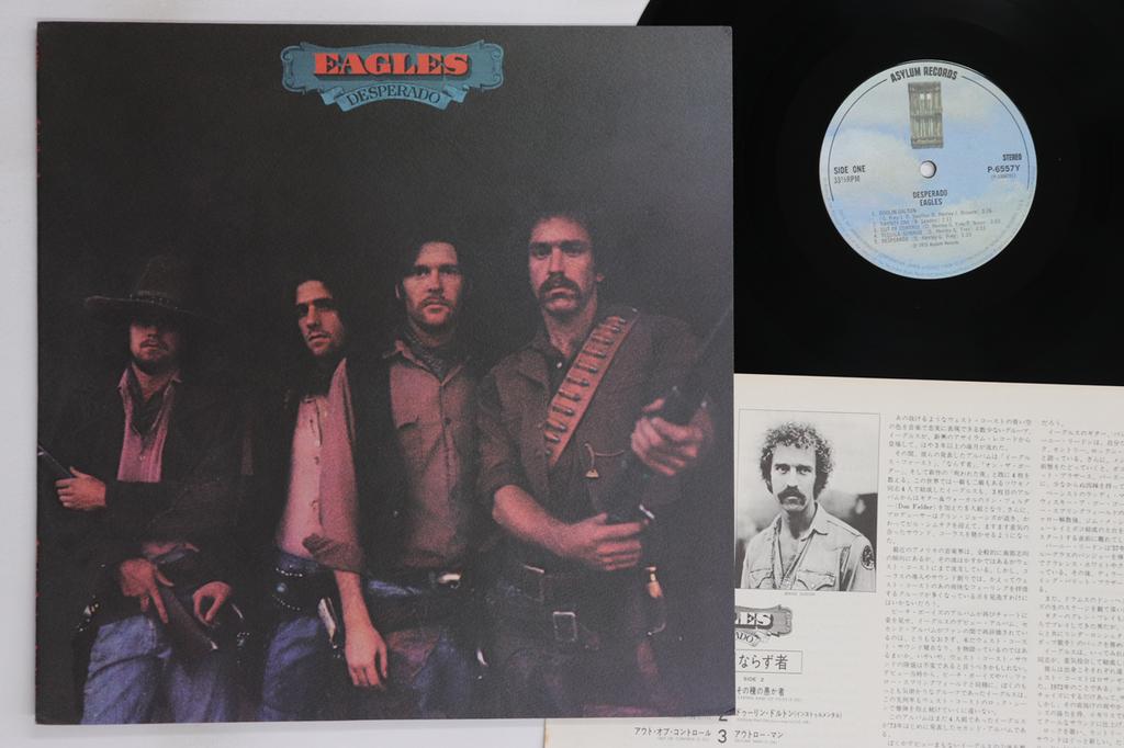 LP Record EAGLES - Desperado P6557Y ASYLUM 1973 Japan Rock Used