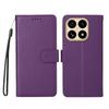 For Xiaomi 15T Case RFID Blocking 3 Card Slots PU Leather Phone Cover with Wrist Strap